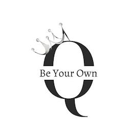 BE YOUR OWN Q trademark