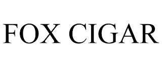 FOX CIGAR trademark