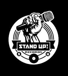 STAND UP! RECORDS S U trademark