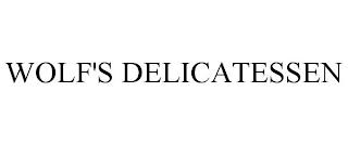 WOLF'S DELICATESSEN trademark