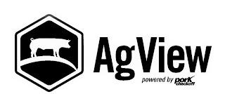 AGVIEW POWERED BY PORK CHECKOFF trademark