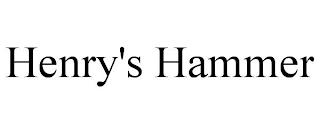 HENRY'S HAMMER trademark