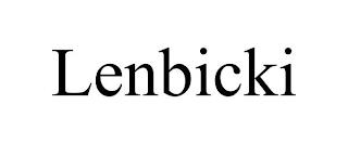 LENBICKI trademark