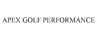 APEX GOLF PERFORMANCE trademark