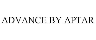 ADVANCE BY APTAR trademark