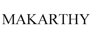 MAKARTHY trademark