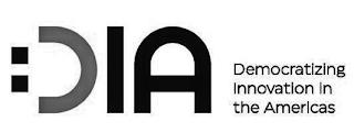 DIA DEMOCRATIZING INNOVATION IN THE AMERICAS trademark