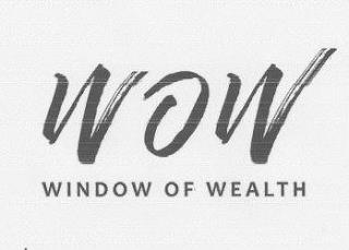 WOW WINDOW OF WEALTH trademark