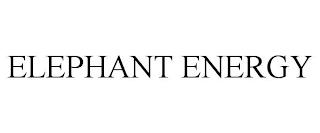 ELEPHANT ENERGY trademark