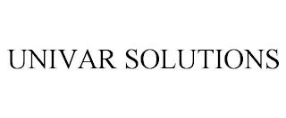 UNIVAR SOLUTIONS trademark