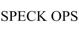 SPECK OPS trademark