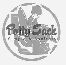 POTTY SACK SIMPLE & SANITARY trademark