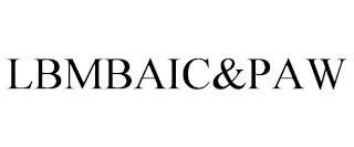 LBMBAIC&PAW trademark