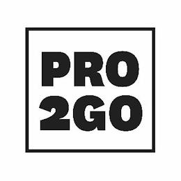 PRO 2GO trademark