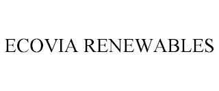 ECOVIA RENEWABLES trademark