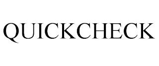 QUICKCHECK trademark