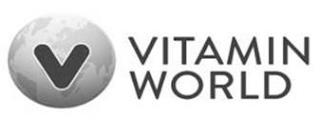 V VITAMIN WORLD trademark