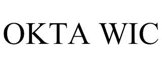 OKTA WIC trademark