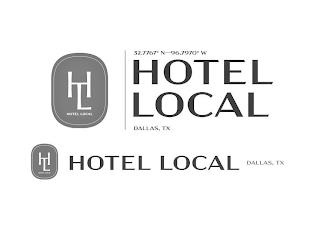 HOTEL LOCAL; DALLAS, TX; 32.7767 N-96.7970 W; HL trademark