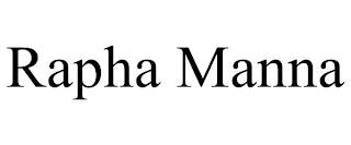 RAPHA MANNA trademark