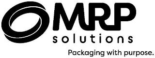 MRP SOLUTIONS PACKAGING WITH PURPOSE. trademark