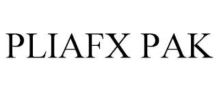 PLIAFX PAK trademark