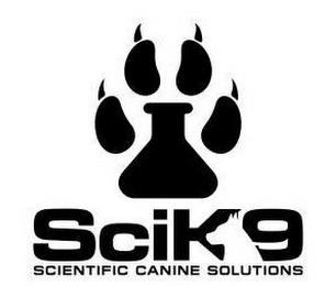 SCIK9 SCIENTIFIC CANINE SOLUTIONS trademark