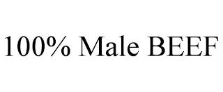 100% MALE BEEF trademark