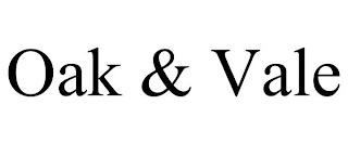 OAK & VALE trademark