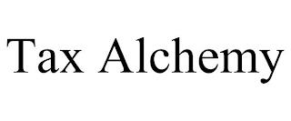 TAX ALCHEMY trademark