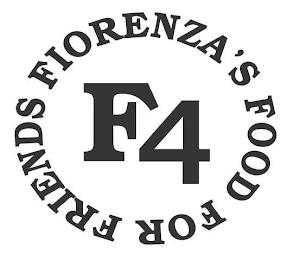 FIORENZA'S FOOD FOR FRIENDS F4 trademark