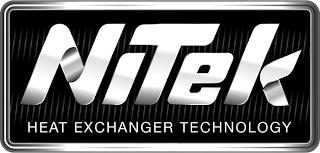 NITEK HEAT EXCHANGER TECHNOLOGY trademark