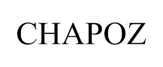 CHAPOZ trademark