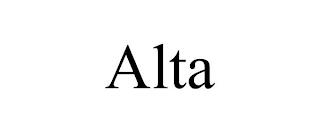 ALTA trademark