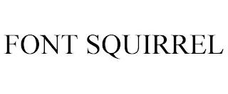 FONT SQUIRREL trademark