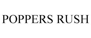 POPPERS RUSH trademark