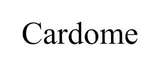 CARDOME trademark