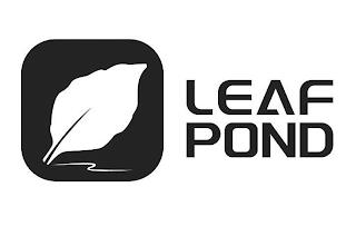 LEAF POND trademark