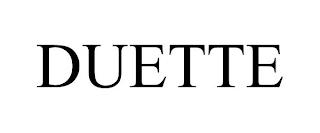 DUETTE trademark