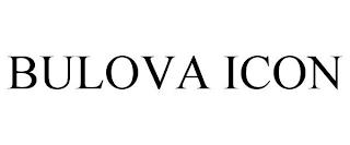 BULOVA ICON trademark