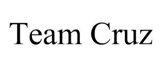 TEAM CRUZ trademark