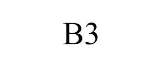 B3 trademark