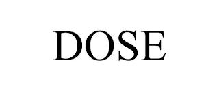 DOSE trademark