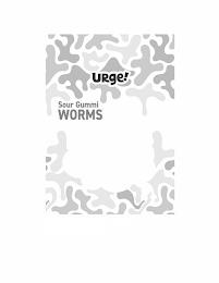 URGE! SOUR GUMMI WORMS trademark