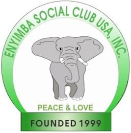 ENYIMBA SOCIAL CLUB USA, INC. PEACE & LOVE FOUNDED 1999 trademark