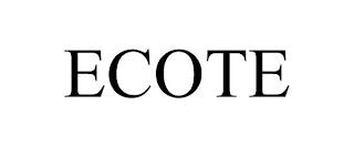 ECOTE trademark