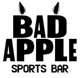 BAD APPLE SPORTS BAR trademark