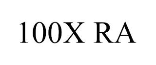 100X RA trademark