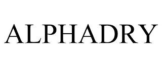 ALPHADRY trademark