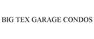 BIG TEX GARAGE CONDOS trademark